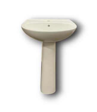 51995 Pedestal Bathroom Sink 21"W