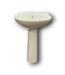 51995 Pedestal Bathroom Sink 21"W