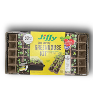 52020 50 Peat Cell Seed Starting Strips Greenhouse Kit