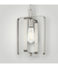 52021 McCoil 1-Light Brushed Nickel Pendant Light