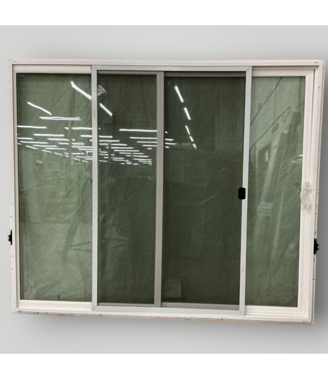 52022 White Vinyl Sliding Patio Door Right Hand 95.5"W x 79.5"H