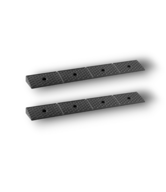52039 Rubber Curb Ramp 33069 Lbs. Load Capacity 2 Pack