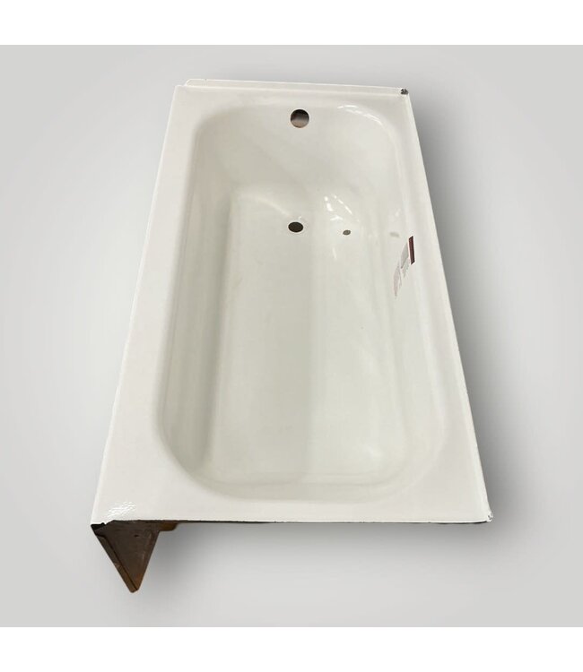 52050 Alcove Steel Soaking Bathtub Left Drain 30" x 60"