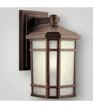 52051 Cameron 1-Light Brown Outdoor Wall Lantern