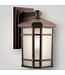 52051 Cameron 1-Light Brown Outdoor Wall Lantern