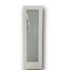 52055 1-Panel Frosted Glass Pine Wood Slab Door 24" x 80"