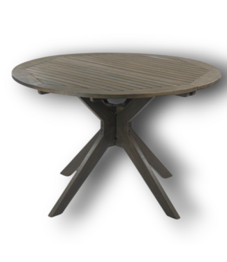 52056 Stanford Outdoor Round Acacia Dining Table