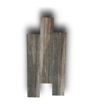 52057 Teak Wood Look Tile Set of 8 Boxes 86 sq. ft.