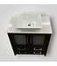 52059 Ravenna Black Single Bathroom Vanity w/Top 30"