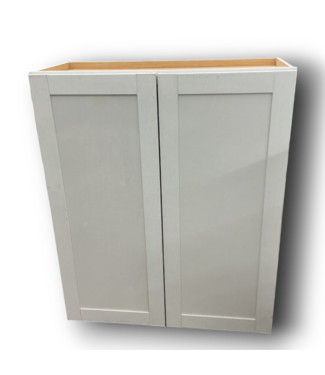 52069 Arcadia White 2 Door Upper Wall Cabinet 30"W