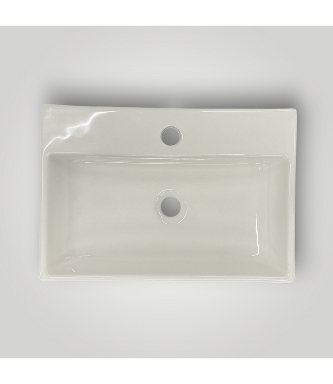 52084 Modern Light Oak Freestanding Vanity w/Top 20"W