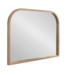 52092 Arched Natural Framed Wall Mirror 36"W x 28"H