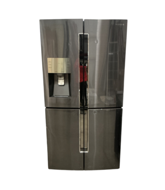 52095 Black Steel 4-Door French Door Refrigerator 22.5 cu. ft.