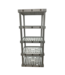 52098 5-Tier Gray Plastic Utility Shelf 22.25"W x 52-38/"H
