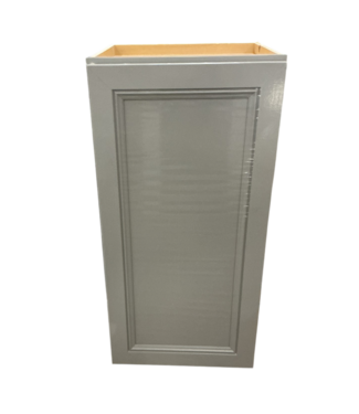 52105 Wintucket Cool Grey Upper Wall Cabinet 15"W