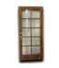 52110 10 Lite Wood Exterior Door 35.75"W x 78.75"H