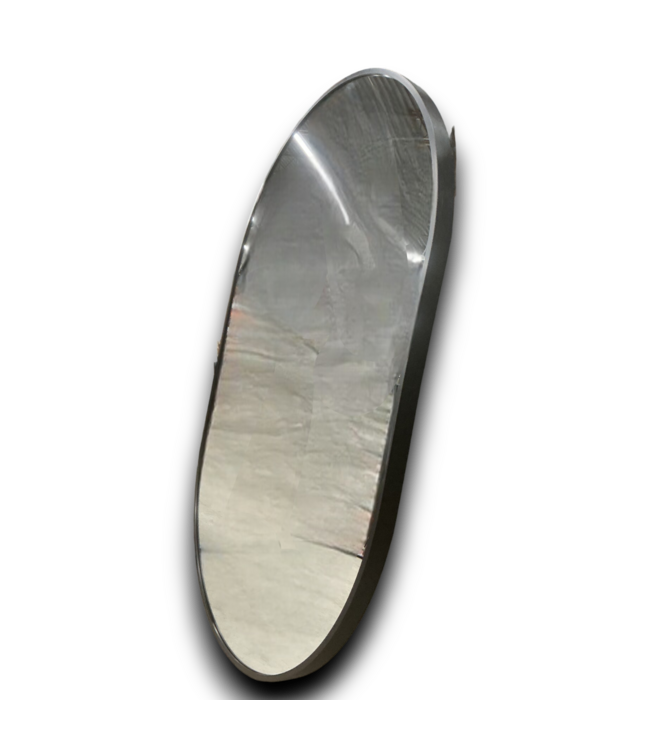 52116 Black Framed Oval Wall Mirror 24"W x 36"L