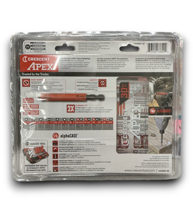 52119 30-Piece Impact Driver Bit Set