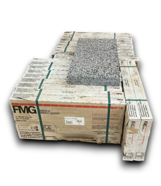 52118 Rialto Graphite Levigato Porcelain Floor Tile 206.36 sq. ft.