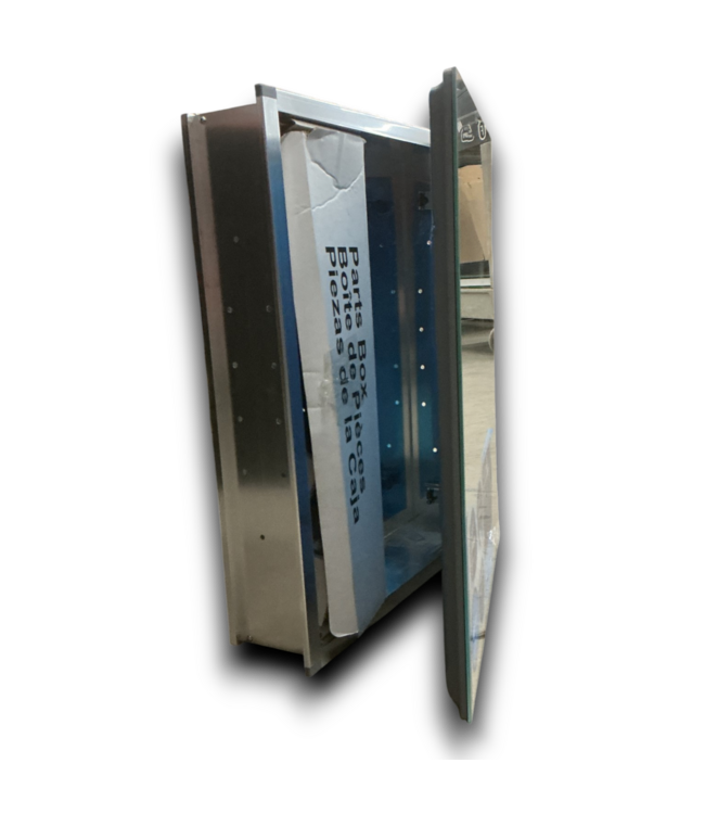 52122 Frameless Mirrored Medicine Cabinet 16"W x 20"H