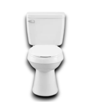 52126 White 2-Piece Toilet Kit