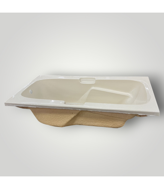 52138 Cream Color Acrylic Drop-in Bathtub
