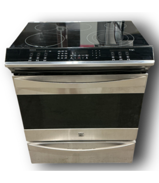 52141 Elite Slide In 5 Burner Flat Top Electric Range 30"