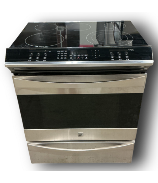 52141 Elite Slide In 5 Burner Flat Top Electric Range 30"