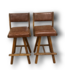 52142 Oak & Auburn Barstools Set of 2