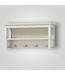 52144 White Rectangular Floating Shelf 32"W x 15.5"H