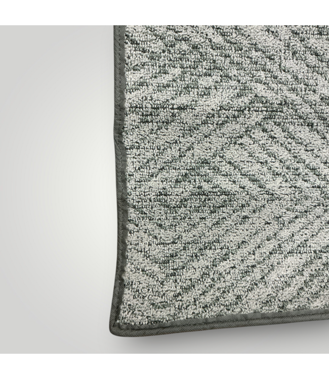 52148 Olive Green And Cream Area Rug