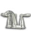 52154 Brantford Chrome 2-Handle Bathroom Faucet