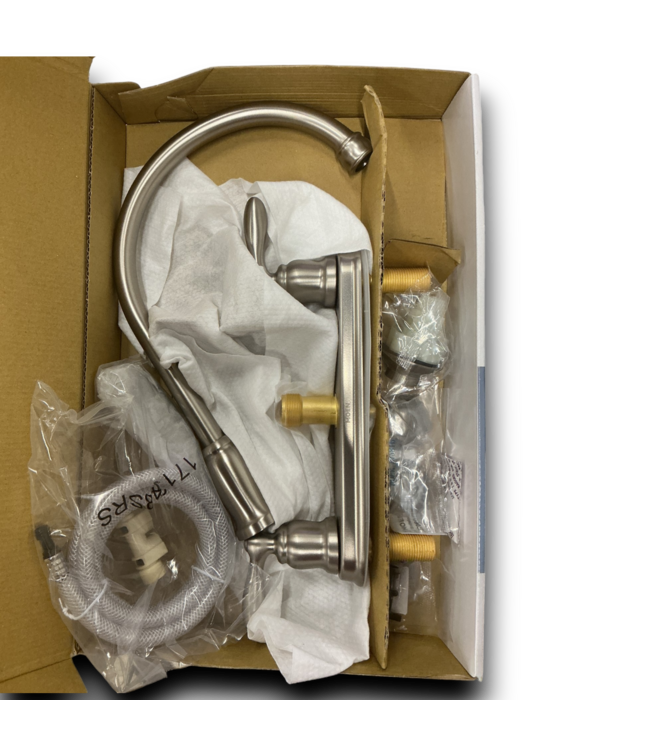 52165 Double Handle Kitchen Faucet With Sprayer