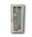 52170 Exterior Door With Pet Door & Blinds 36"W x 79"H