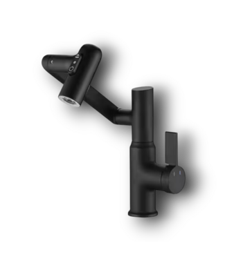 52172 Black Single Hole Bathroom Faucet
