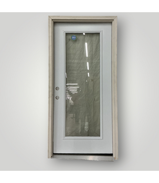 52173 White Prehung Steel Exterior Door 36"W x 80"H