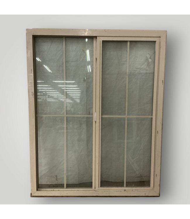 52178 Almond Vinyl 2-Panel Slider Window 48"W x 60"H