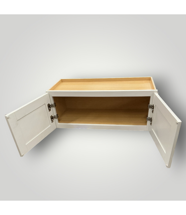 52174 White Upper Wall Cabinet 30"W