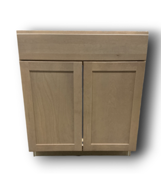 52182 Coastline Brown Sink Base Cabinet 30"W