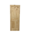 52187 Natural Pine 2-Panel Interior Slab Door 30"W x 80"H