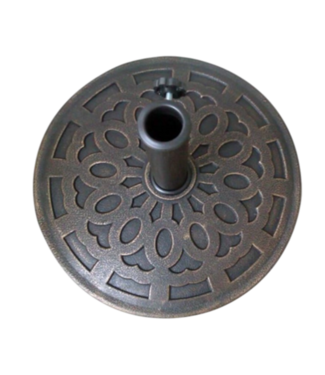 52188 Courtyard Bronze Umbrella Base 16"