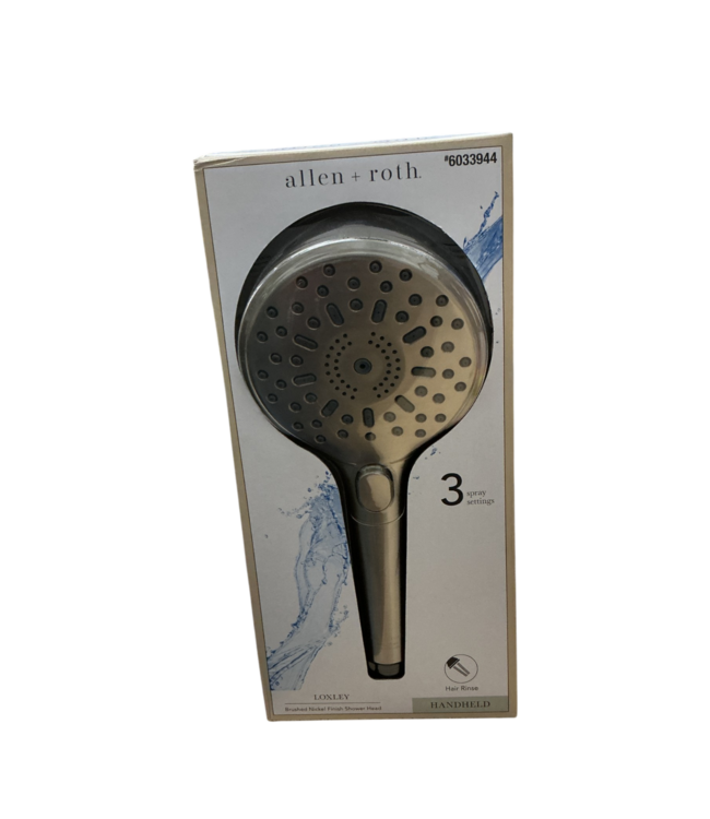 52189 Loxley Brushed Champange Handheld Shower Head