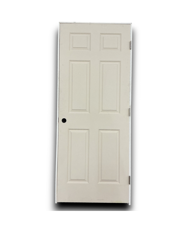 52194 Prehung 6-Panel Interior Door LH 32" x 80"
