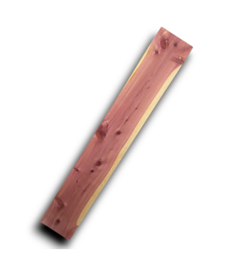 52198 Red Cedar Wood Shiplap Wall Planks Set of 2 Boxes