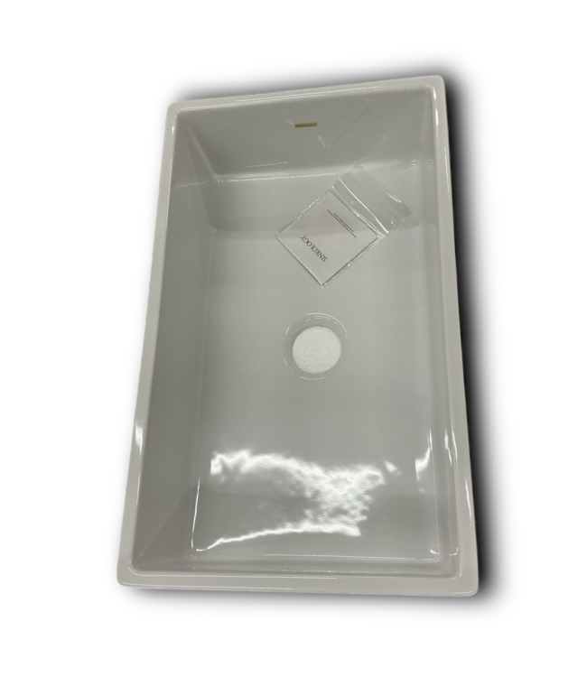 52200 Turner Farmhouse Fireclay Single Bowl Kitchen Sink 30"W