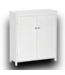 52195 Ellsworth White Freestanding Linen Cabinet