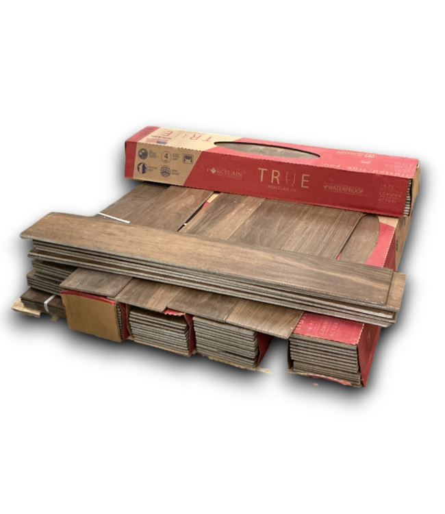 52204 Pensacola Brown Glazed Porcelain Floor And Wall Tile 119.28 sq. ft.