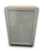 52211 Wintucket Cool Gray Upper Wall Cabinet 24"W