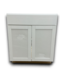 52212 Arcadia White Sink Base Cabinet 30"W