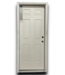 52213 Fiberglass Left Hand 6 Panel Exterior Door 32"W x 80"H
